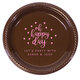 Confetti Dots Oh Happy Day Plastic Plates Image 3 of 3